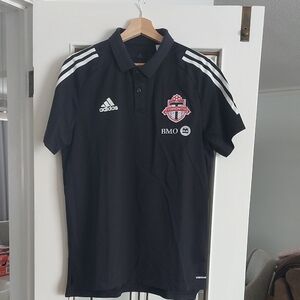 Adidas Black Polo with Toronto FC Logo